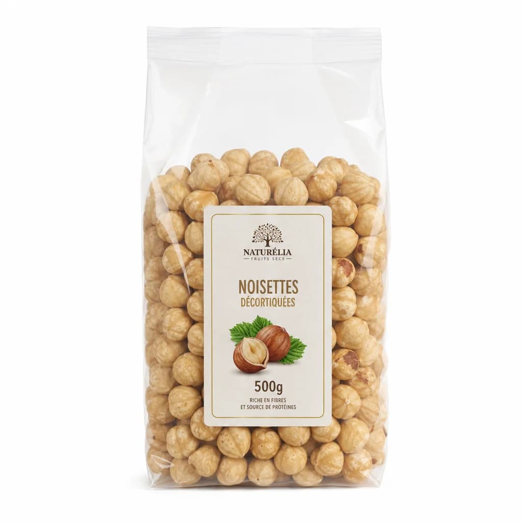Gepelde hazelnoten 500 g / Shelled Hazelnuts 500 g