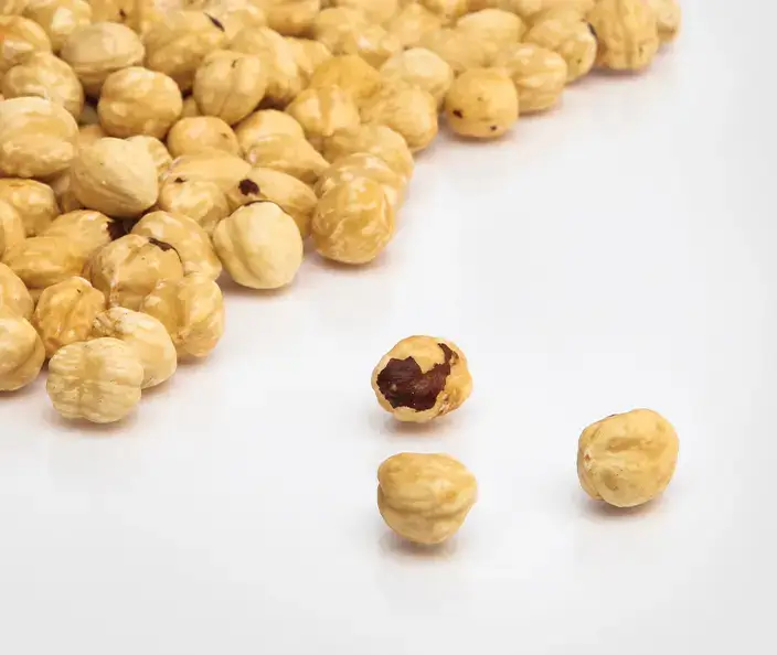 Organic roasted hazelnuts